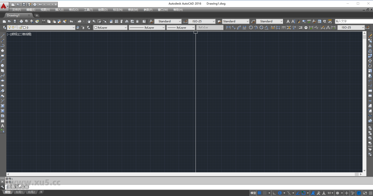 AutoCAD 2016打印设置界面