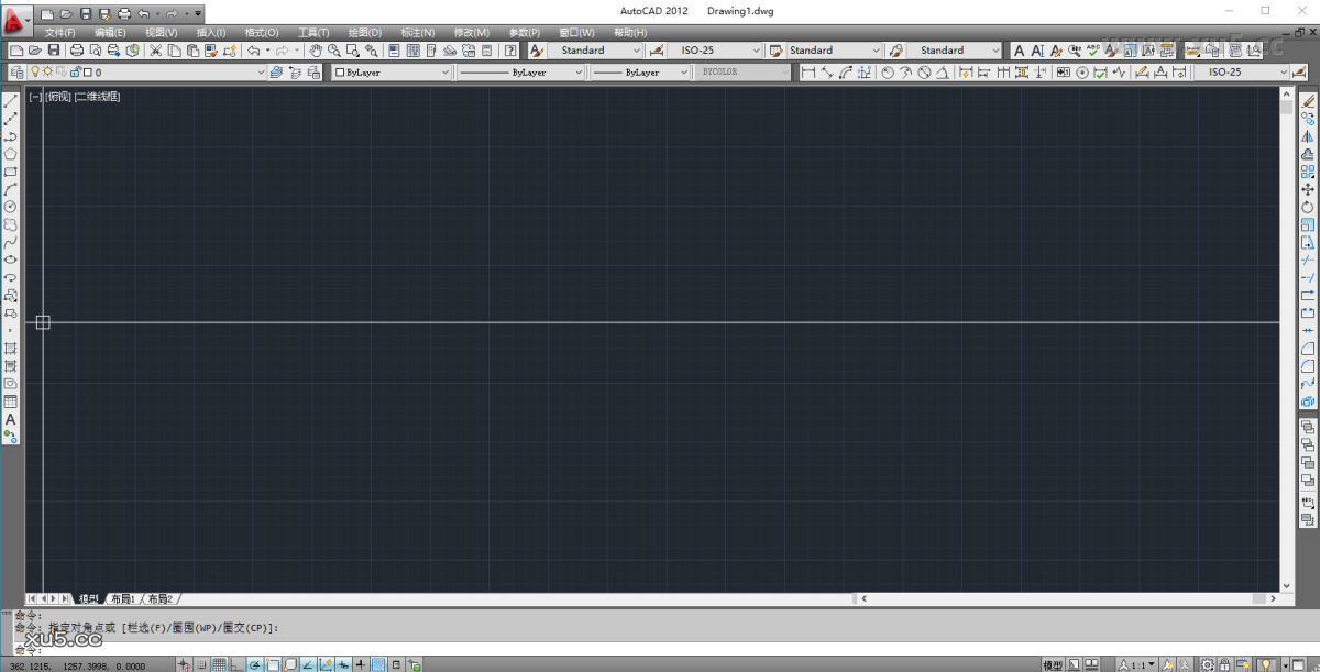 AutoCAD 2012 安装完成界面截图