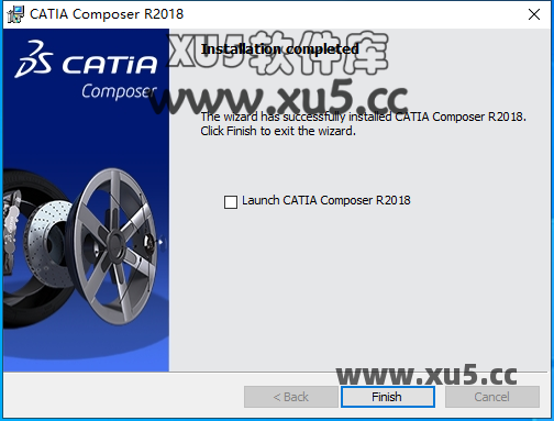 DS CATIA Composer R2018主界面概览图
