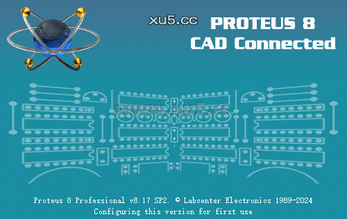 Proteus 8.17软件主界面截图