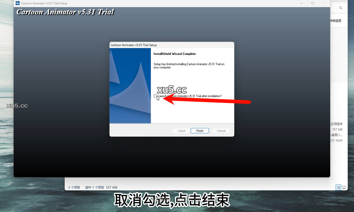 Cartoon Animator 5.31安装教程步骤四界面图