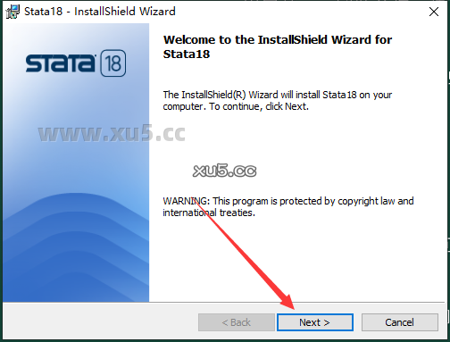 Stata 18安装许可协议界面