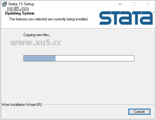 Stata 15安装开始界面截图
