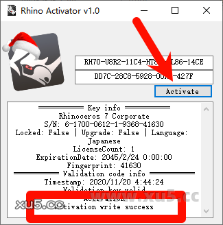 Rhino 7.4安装完成界面截图