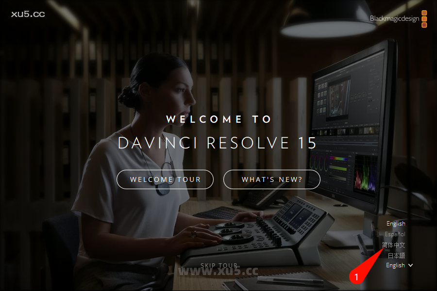 DaVinci Resolve 15.2.2 项目设置界面截图