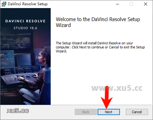 DaVinci Resolve v18.6.4 许可协议截图