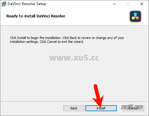 DaVinci Resolve v18.6.4 安装进度截图
