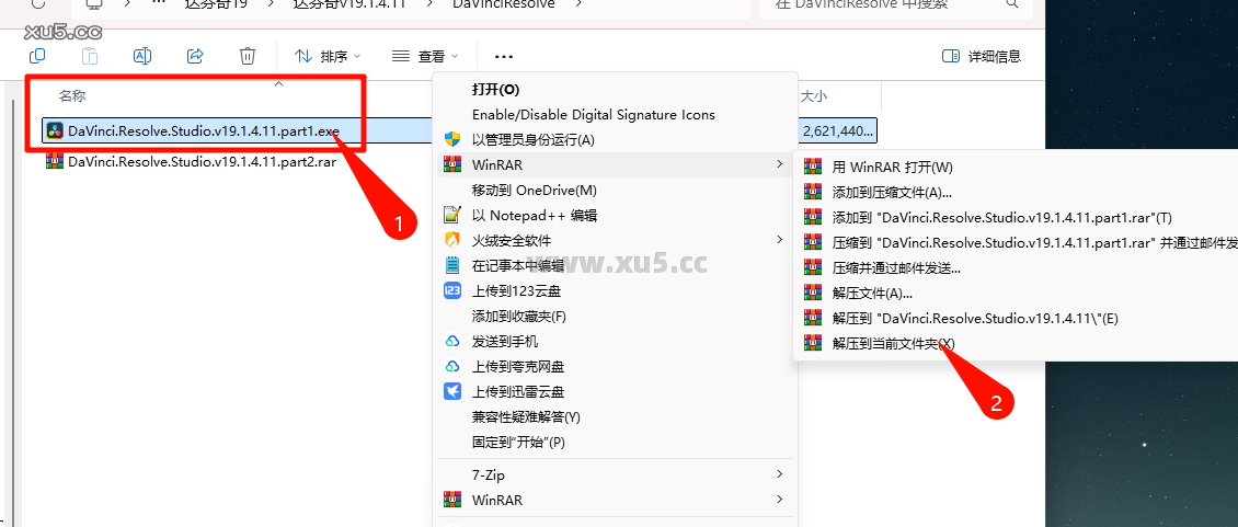 DaVinci Resolve v19.1.4.11 项目设置截图