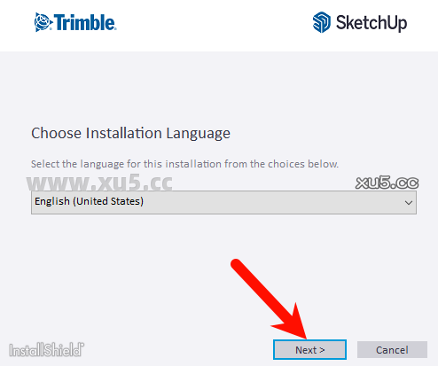 SketchUp Pro 2023软件安装界面