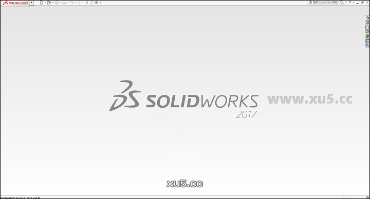 DS SolidWorks 2017 菜单选项截图