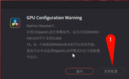 DaVinci Resolve v20项目设置界面截图