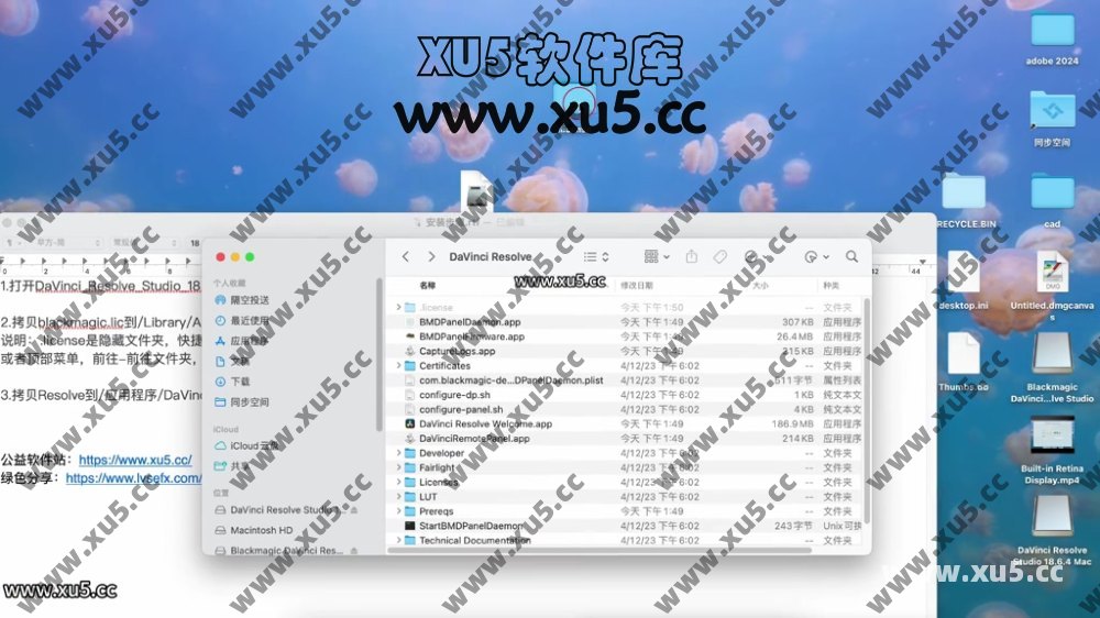 达芬奇18.6 for MAC 图文安装教程