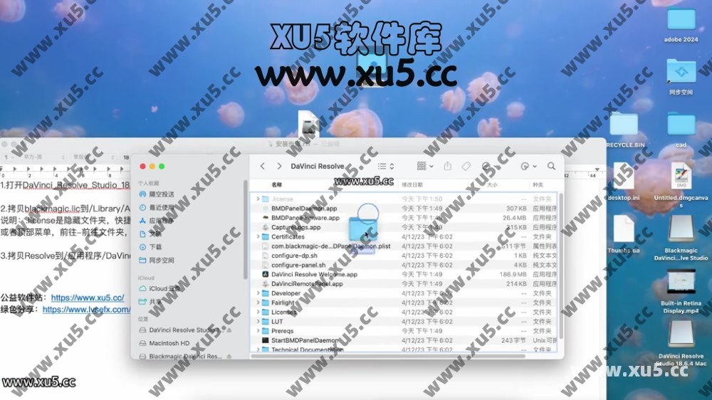 达芬奇18.6 for MAC 图文安装教程